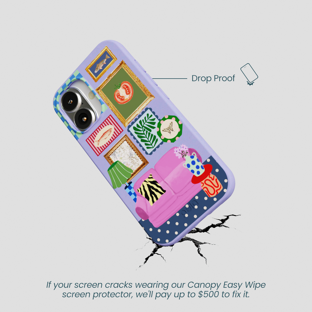 Lavender Homebody iPhone 16 Case - Image 4