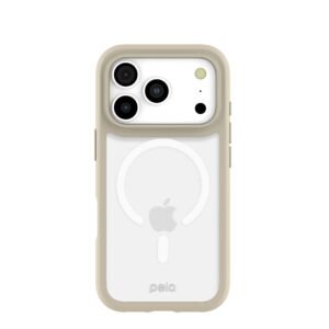 Clear iPhone 18 Pro Case with London Fog Ridge (MagSafe Included)