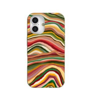 Forest Floor Layered Earth iPhone 16 Case