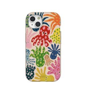 Seashell Octopi iPhone 15 Case